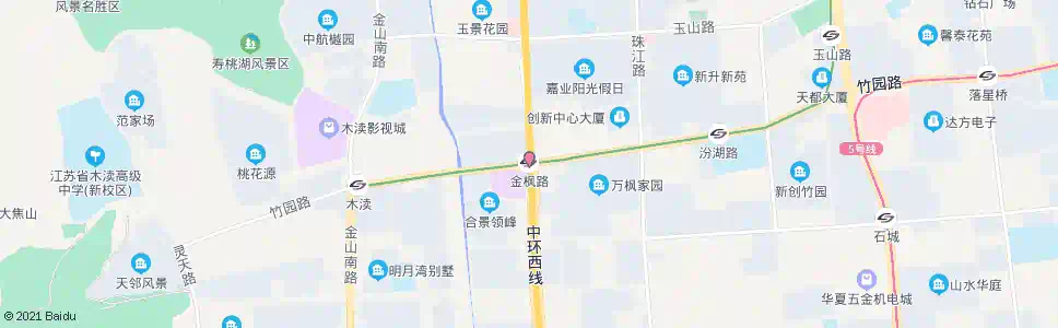 苏州金枫路站_公交站地图_苏州公交_妙搜公交查询2025