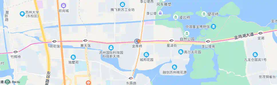苏州金桥路_公交站地图_苏州公交_妙搜公交查询2025