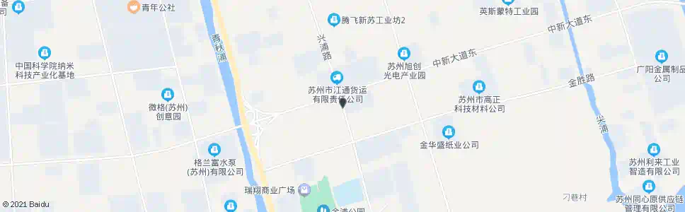 苏州兴浦路北_公交站地图_苏州公交_妙搜公交查询2025