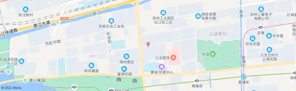 苏州中央景城北_公交站地图_苏州公交_妙搜公交查询2025