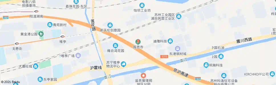 苏州兵营报恩寺_公交站地图_苏州公交_妙搜公交查询2025