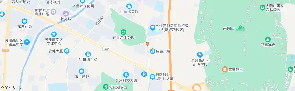 苏州锦峰路科研路南_公交站地图_苏州公交_妙搜公交查询2025