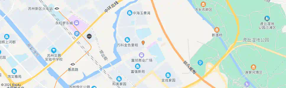 苏州金阊实验中学校_公交站地图_苏州公交_妙搜公交查询2025