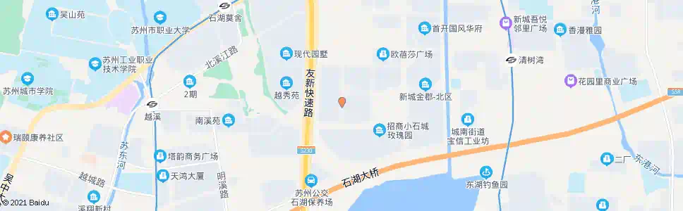 苏州梧桐街枫杨路南_公交站地图_苏州公交_妙搜公交查询2025