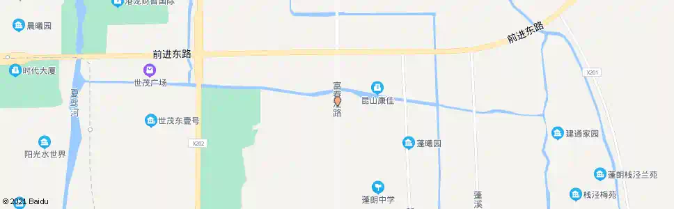 苏州富春江路(昆山)_公交站地图_苏州公交_妙搜公交查询2025