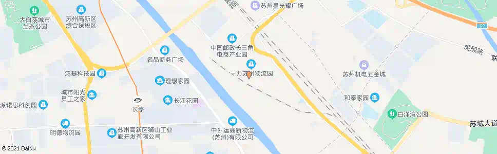 苏州外环路_公交站地图_苏州公交_妙搜公交查询2025