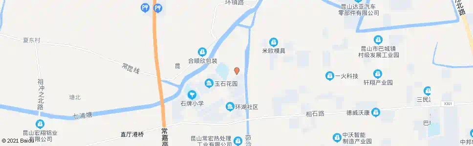 苏州石牌派出所_公交站地图_苏州公交_妙搜公交查询2025