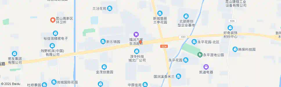 苏州城北路汉浦路_公交站地图_苏州公交_妙搜公交查询2025