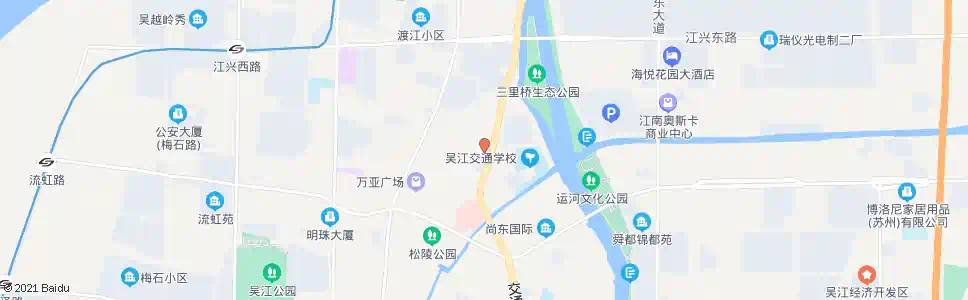 苏州油车路交通路西_公交站地图_苏州公交_妙搜公交查询2025