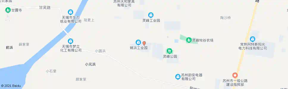 苏州姚浜_公交站地图_苏州公交_妙搜公交查询2025