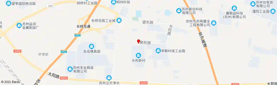 苏州聚民路_公交站地图_苏州公交_妙搜公交查询2025