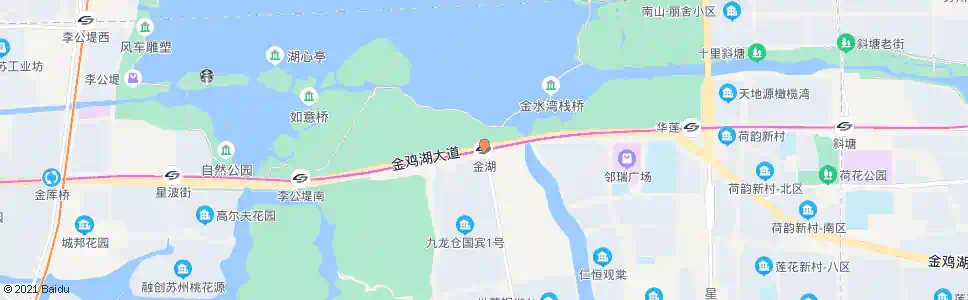 苏州金湖_公交站地图_苏州公交_妙搜公交查询2025