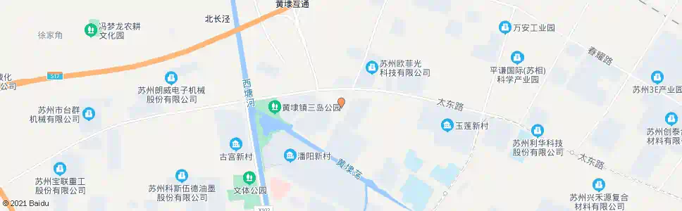 苏州黄埭首末站_公交站地图_苏州公交_妙搜公交查询2025