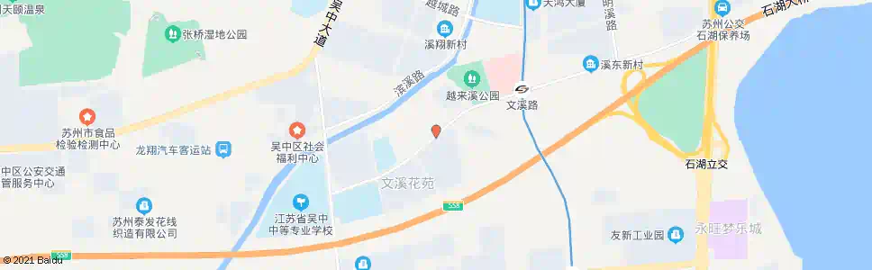 苏州田上村_公交站地图_苏州公交_妙搜公交查询2025