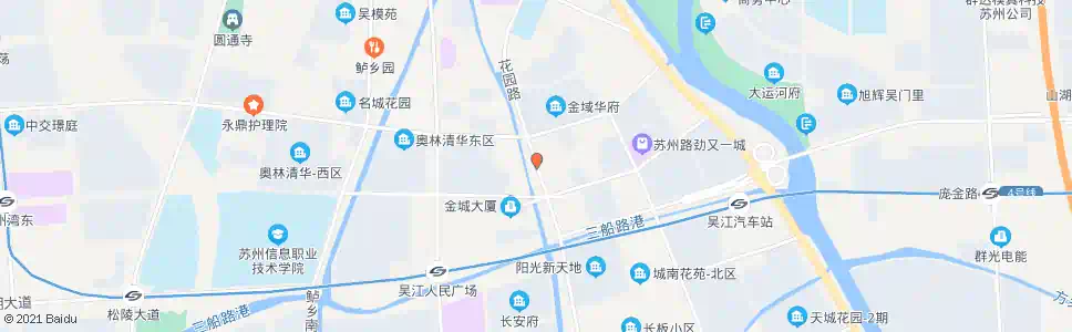 苏州吴江公共卫生中心西_公交站地图_苏州公交_妙搜公交查询2025