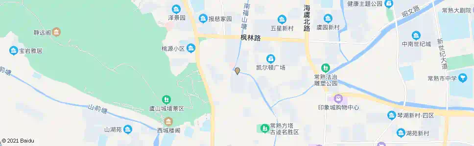 苏州环城北路_公交站地图_苏州公交_妙搜公交查询2025
