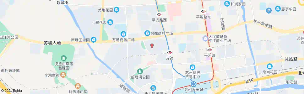 苏州橘子国花园_公交站地图_苏州公交_妙搜公交查询2025