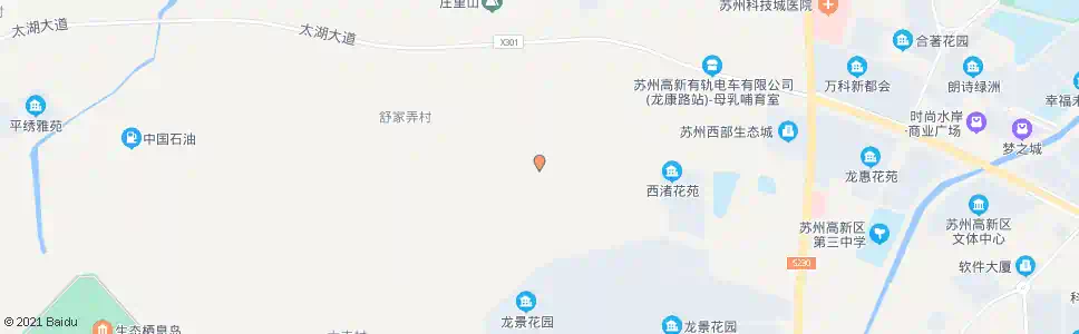 苏州万安山_公交站地图_苏州公交_妙搜公交查询2025