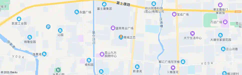 苏州青城之恋_公交站地图_苏州公交_妙搜公交查询2025