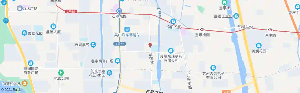 苏州天灵路_公交站地图_苏州公交_妙搜公交查询2025