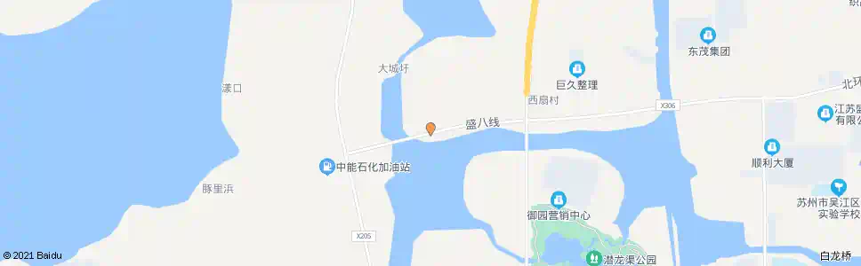 苏州野河荡桥_公交站地图_苏州公交_妙搜公交查询2025