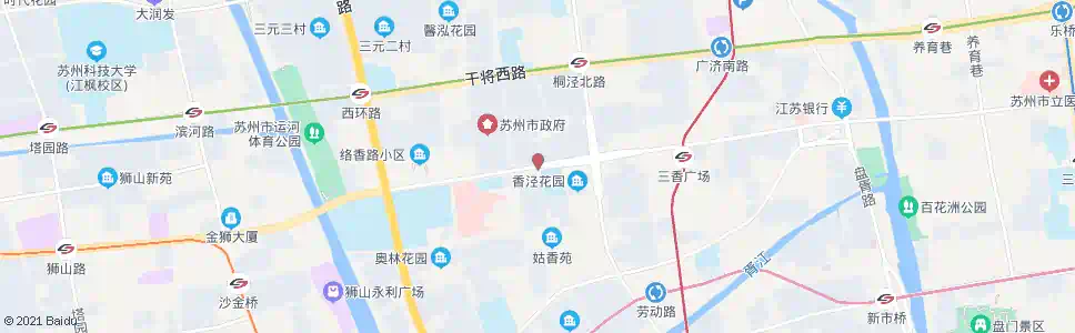 苏州彩虹新村_公交站地图_苏州公交_妙搜公交查询2025