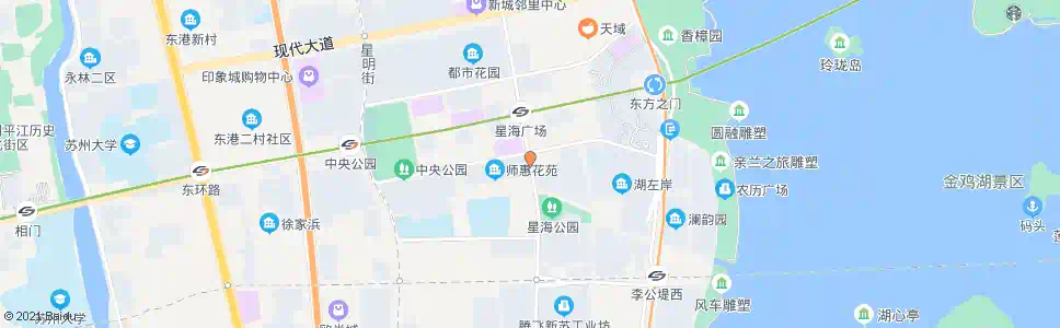 苏州师惠邻里中心_公交站地图_苏州公交_妙搜公交查询2025