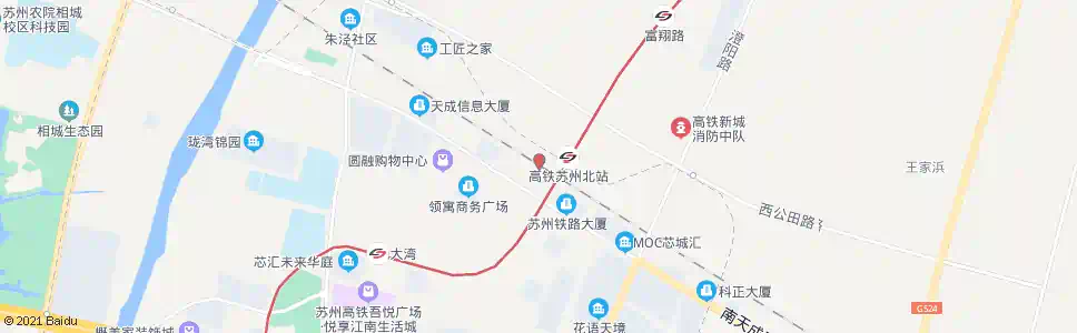 苏州新湖路兴郭路北_公交站地图_苏州公交_妙搜公交查询2025