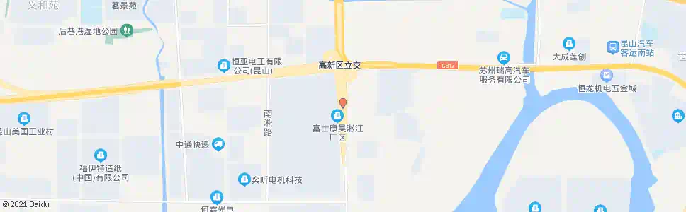 苏州富翔东门_公交站地图_苏州公交_妙搜公交查询2025