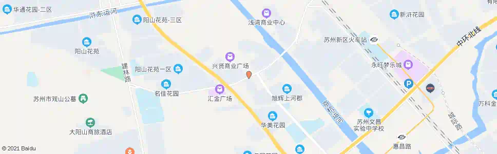 苏州文昌花园南_公交站地图_苏州公交_妙搜公交查询2025