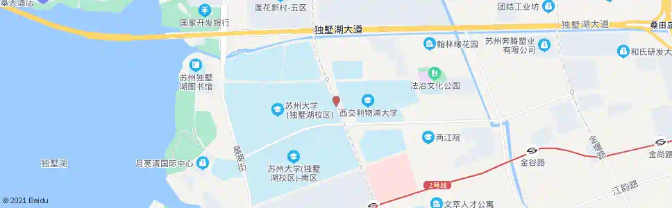 苏州苏大公寓北区_公交站地图_苏州公交_妙搜公交查询2025