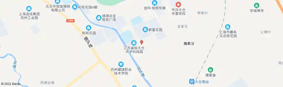 苏州省太高西门_公交站地图_苏州公交_妙搜公交查询2025