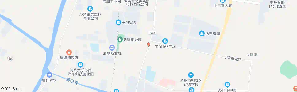 苏州渭塘首末站西_公交站地图_苏州公交_妙搜公交查询2025