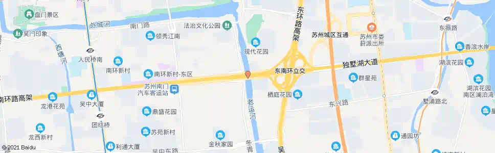 苏州南环桥_公交站地图_苏州公交_妙搜公交查询2025