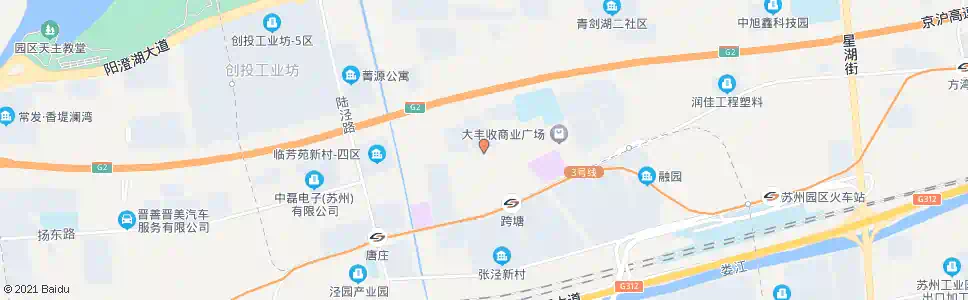 苏州跨塘汇隆街_公交站地图_苏州公交_妙搜公交查询2025