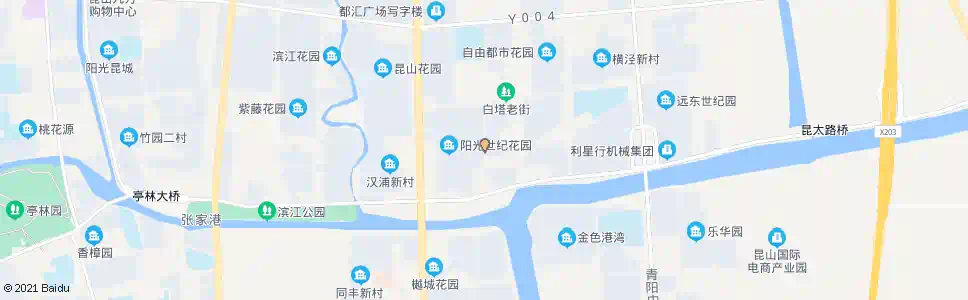 苏州白塘路昆太路_公交站地图_苏州公交_妙搜公交查询2025