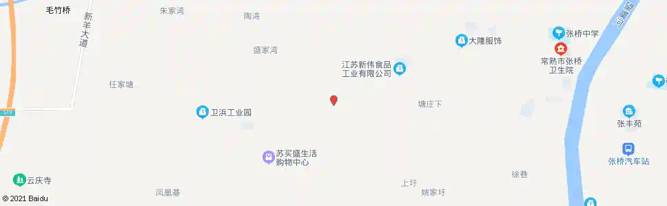 苏州谢家塘菜场_公交站地图_苏州公交_妙搜公交查询2025