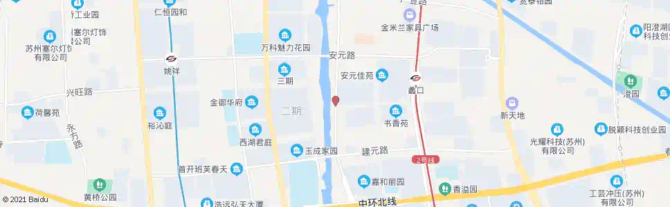 苏州蠡口栈条港桥_公交站地图_苏州公交_妙搜公交查询2025