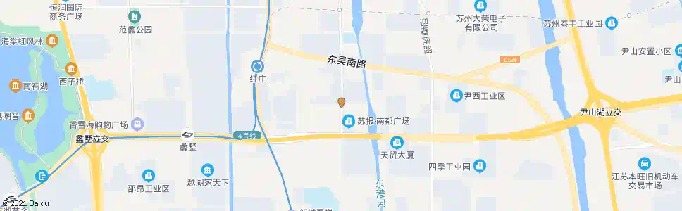 苏州南港路_公交站地图_苏州公交_妙搜公交查询2025