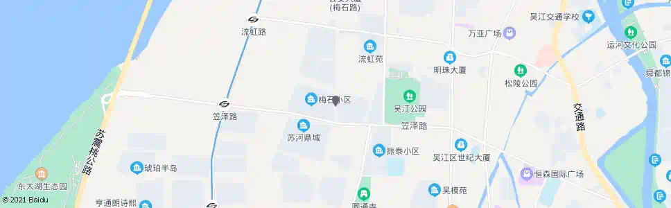 苏州梅石小区_公交站地图_苏州公交_妙搜公交查询2025