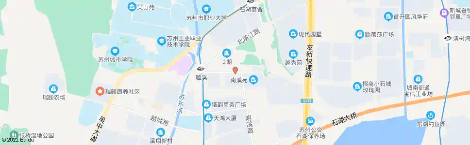 苏州锦悦苑_公交站地图_苏州公交_妙搜公交查询2025