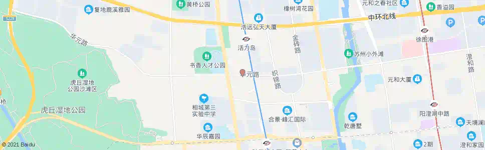 苏州水韵花都家园南_公交站地图_苏州公交_妙搜公交查询2025