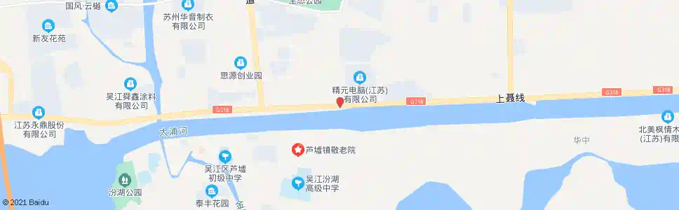 苏州精元电子_公交站地图_苏州公交_妙搜公交查询2025
