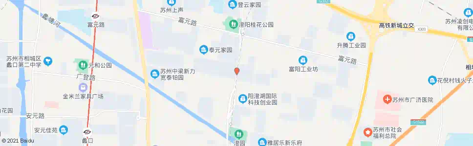 苏州澄阳路康元路北_公交站地图_苏州公交_妙搜公交查询2025