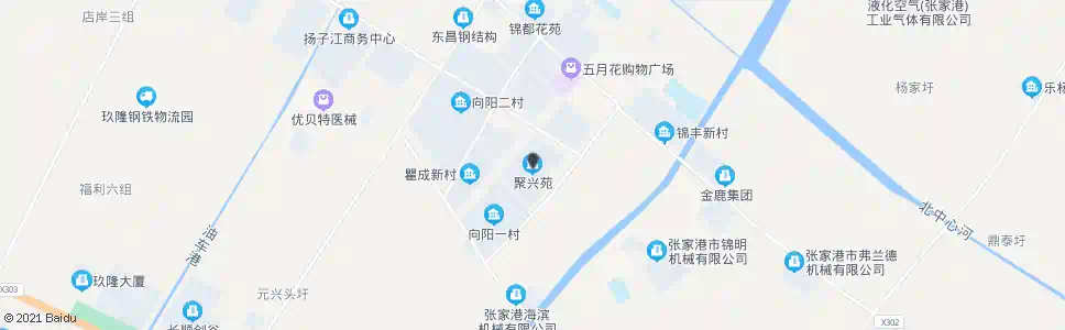 苏州聚鑫苑_公交站地图_苏州公交_妙搜公交查询2025