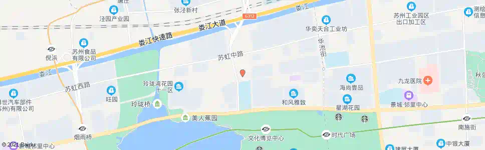 苏州玲珑邻里中心_公交站地图_苏州公交_妙搜公交查询2025
