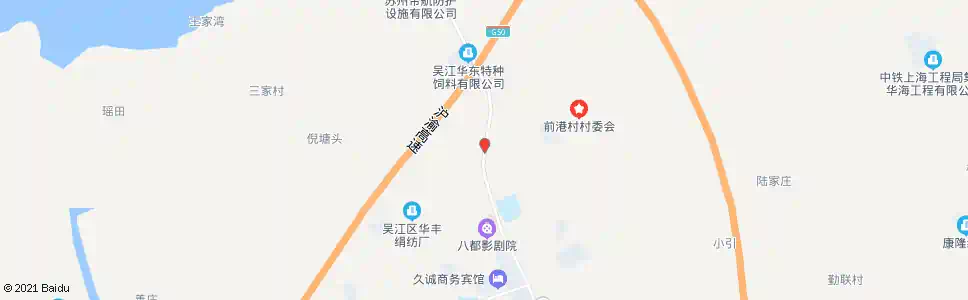 苏州前港路口_公交站地图_苏州公交_妙搜公交查询2025