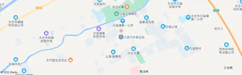 苏州沙溪车站_公交站地图_苏州公交_妙搜公交查询2025