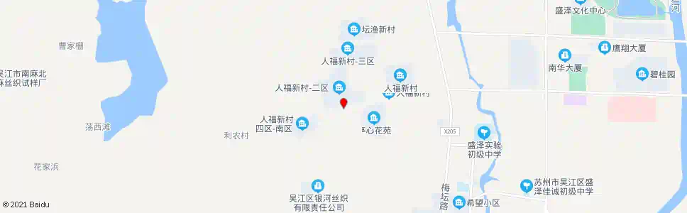 苏州人福二区_公交站地图_苏州公交_妙搜公交查询2025