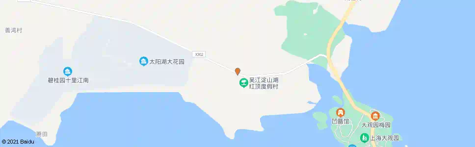 苏州红顶度假村_公交站地图_苏州公交_妙搜公交查询2025